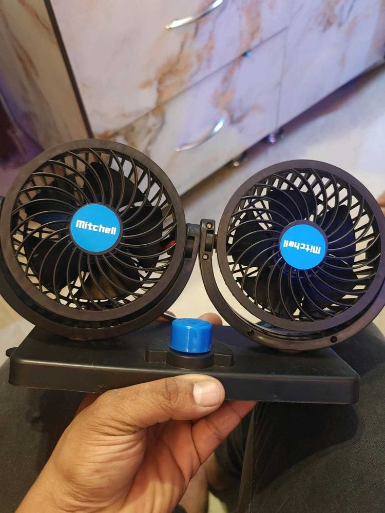 car fan one side working