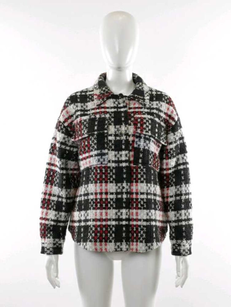 Checkered Shacket - Stylish &amp; Cozy