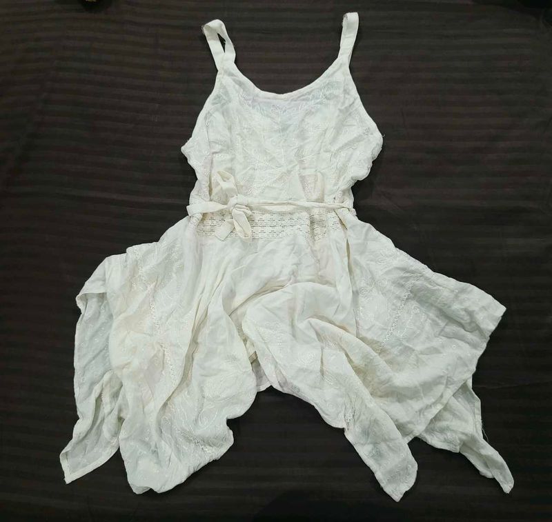 Off White Fairycore Top