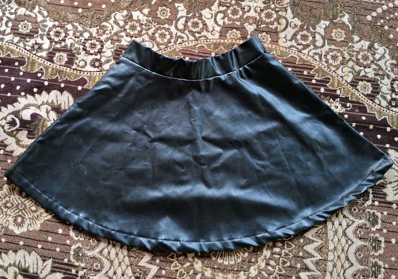 Leather Mini Skirt