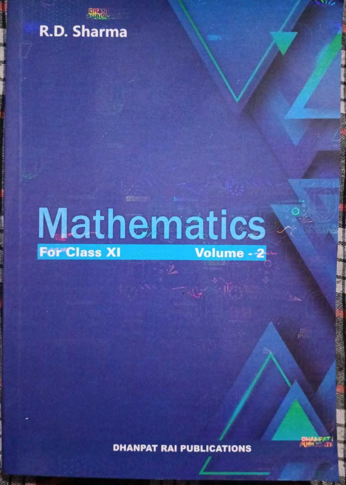 R.D. Sharma Mathematics Vol-2