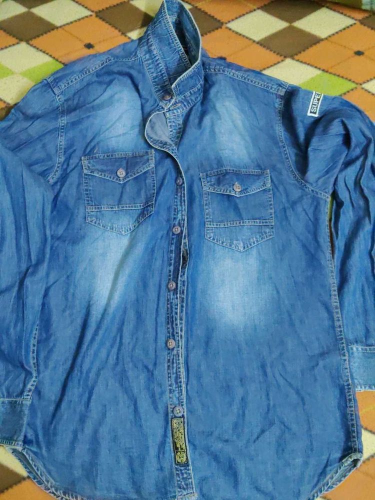 Denim Shirt - Stylish &amp; Durable