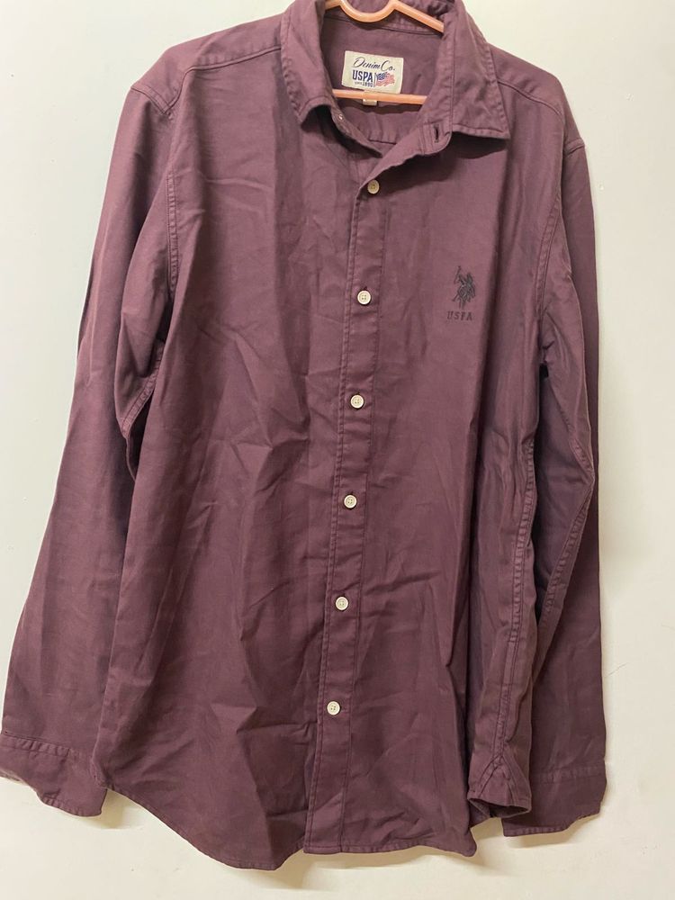 Mauve Shirt USPA