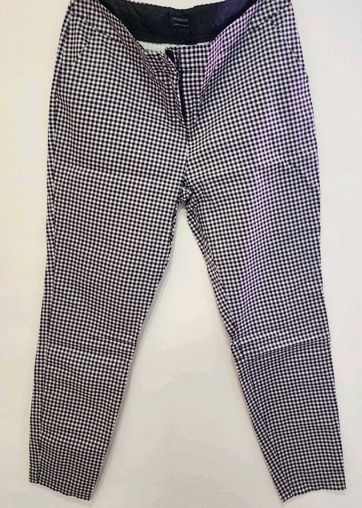 Checkered Black&amp;White Pants