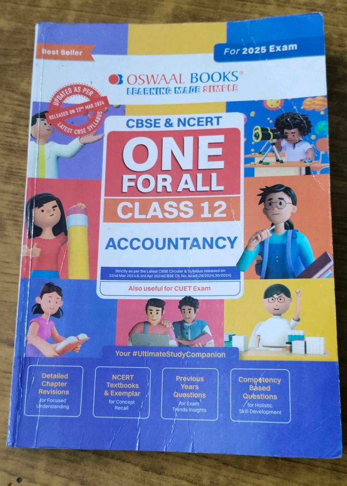Oswaal One For All Accountancy Class 12