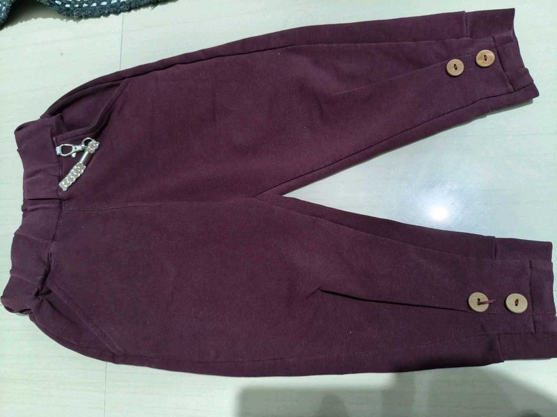 Stylish Purple Pants