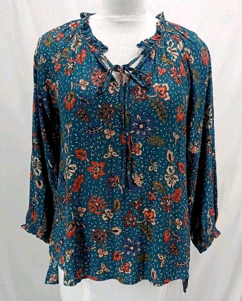 (New) Teal Green/Teal Blue Top