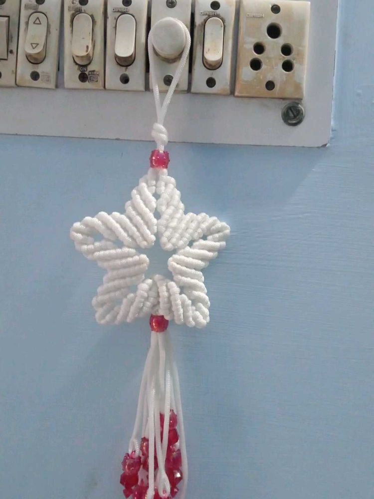 Star Macrame Wall Hanging