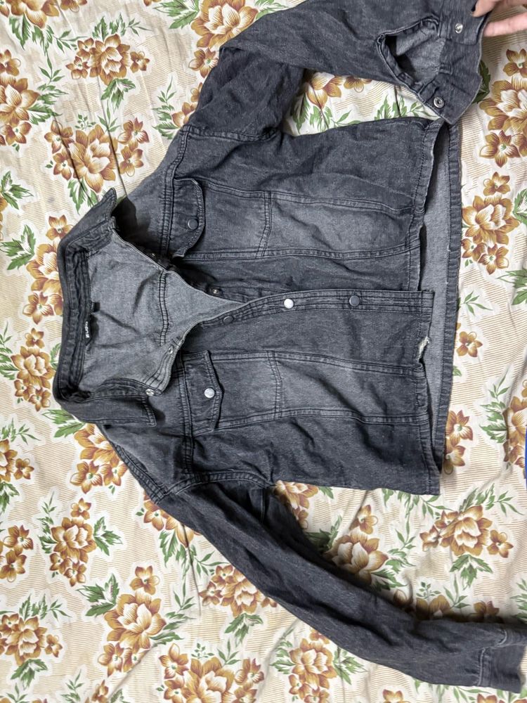 grey jacket