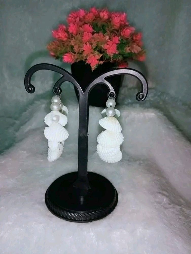 Cowrie Cells Earrings