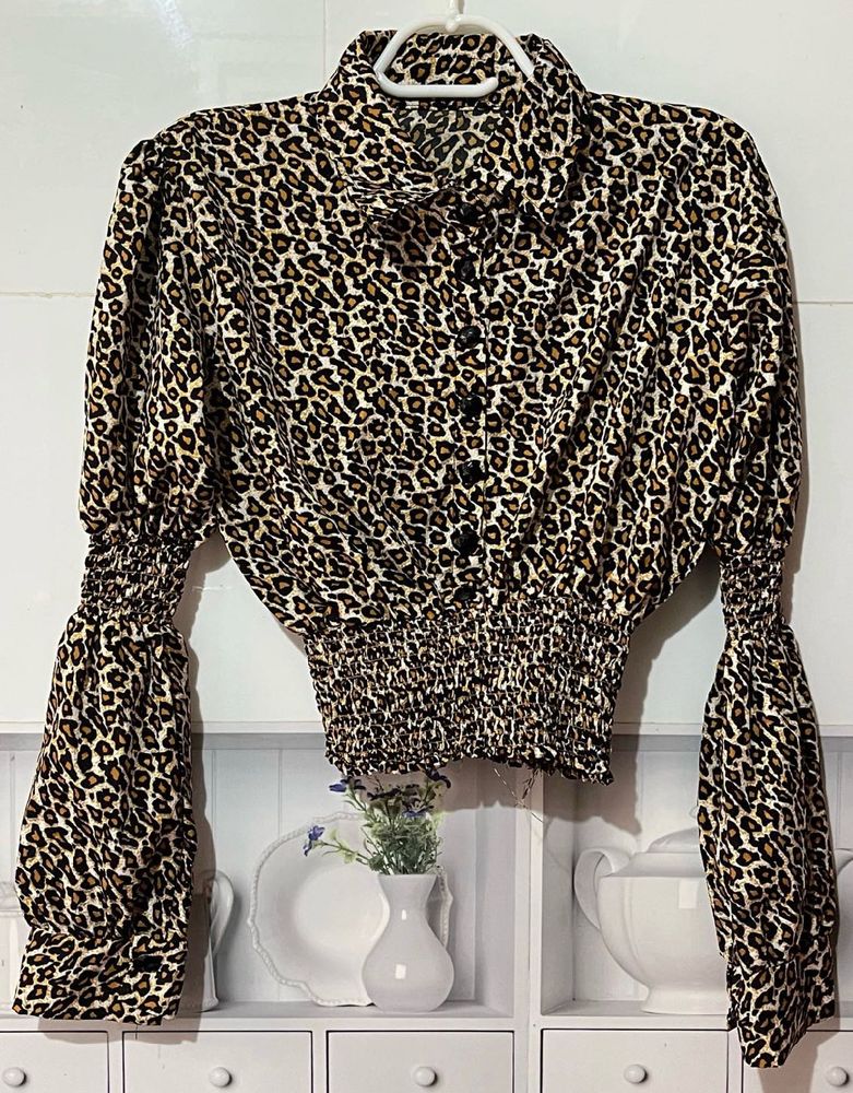 Tiger Printed Top