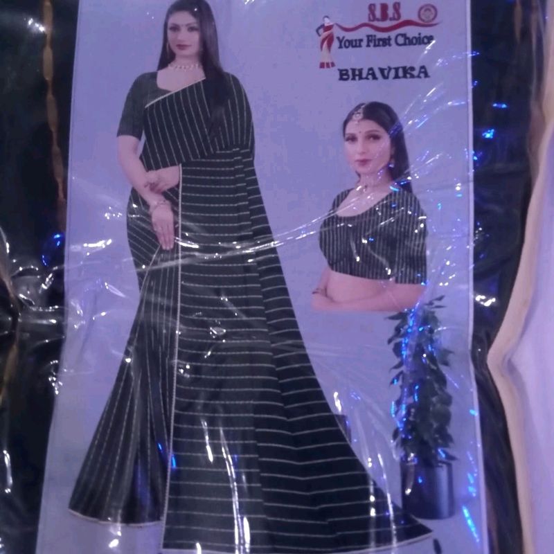 Saree With Blouse 400 Rupees