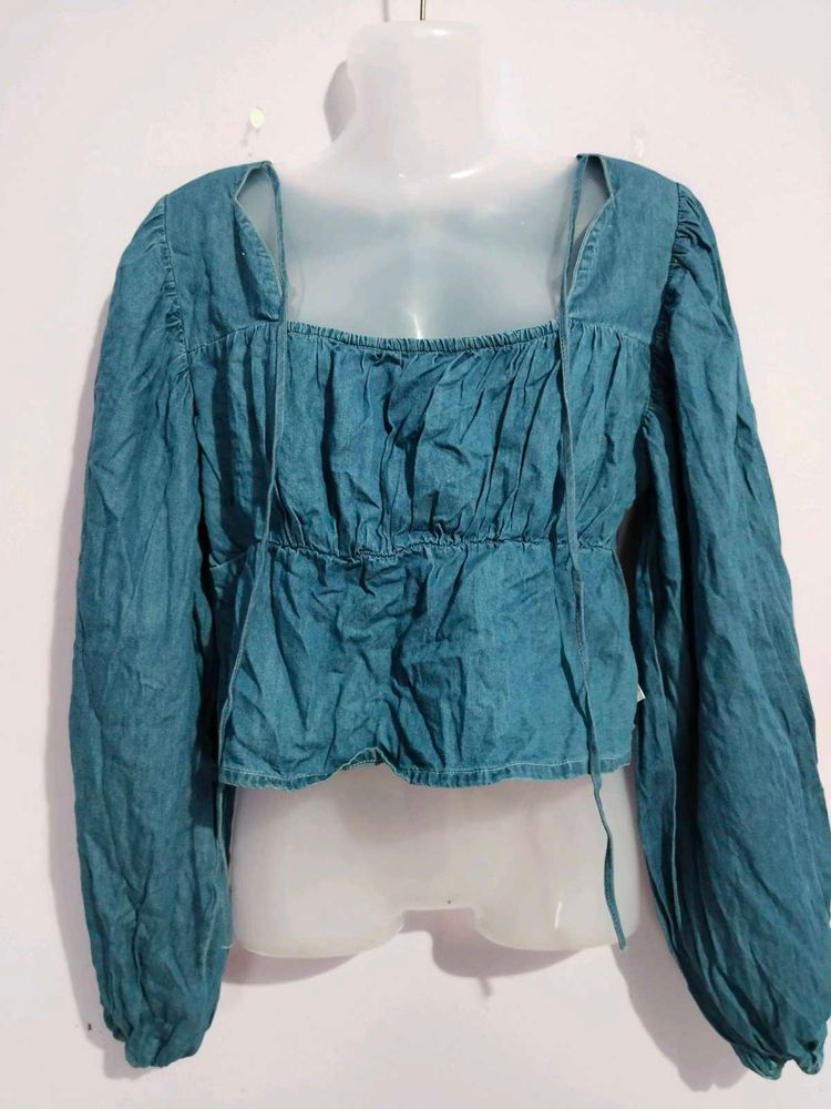BEAUTIFUL DENIM TOP