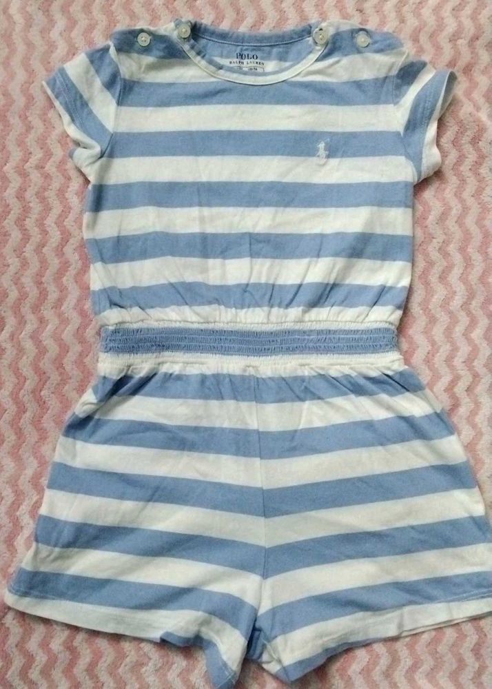 Stripped Jumpsuit