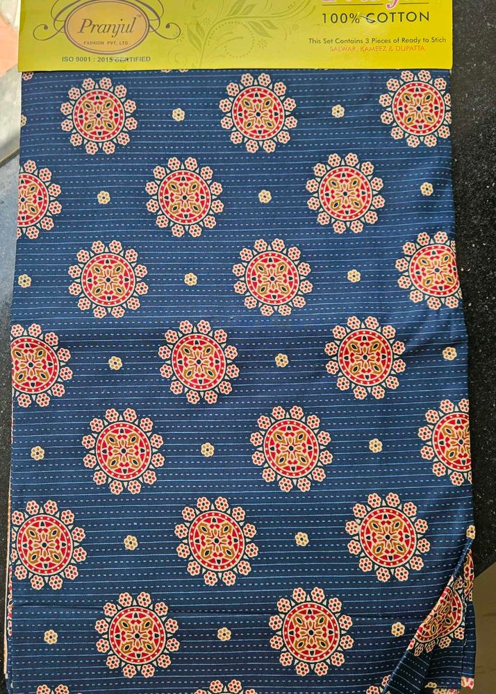 Pranjul Cotton Salwar Kameez Fabric Set