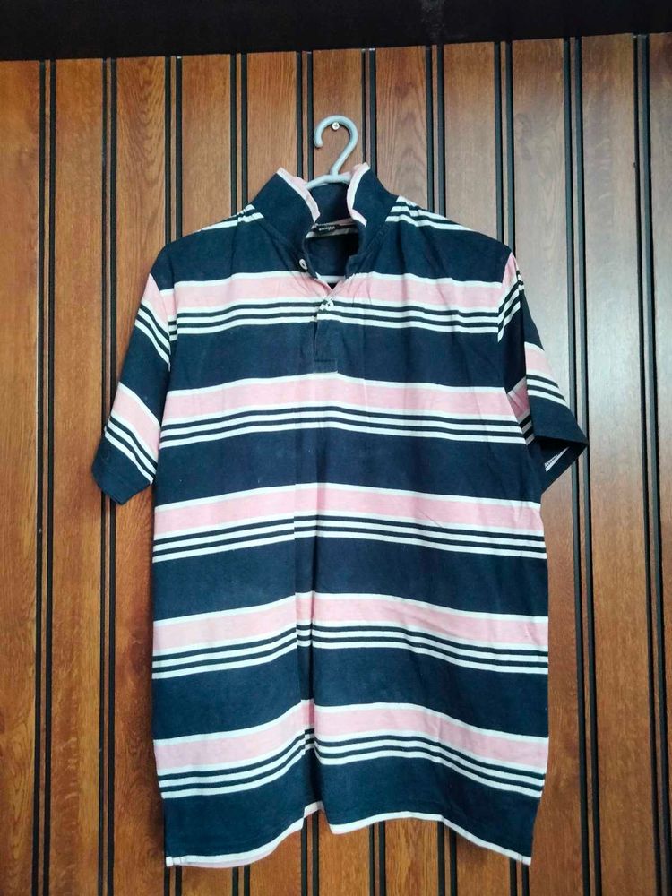 Striped Polo Shirt