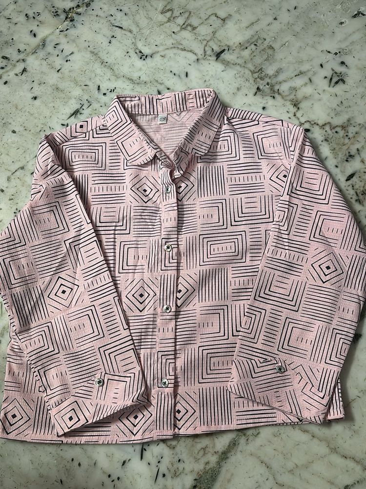 Shirt Style Top