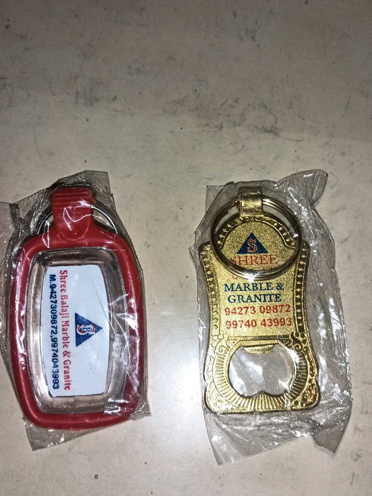 Novelty Keychains - Marble &amp; Granite