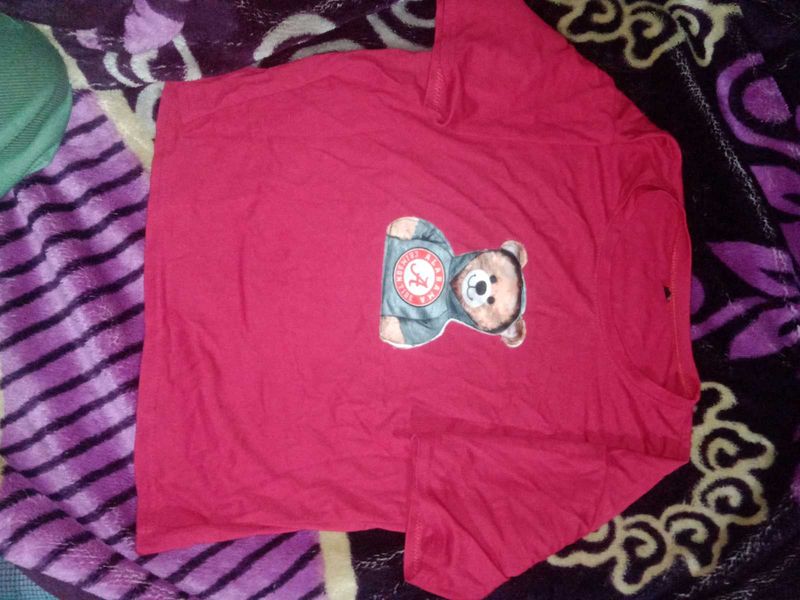 Cute Bear Graphic Tee