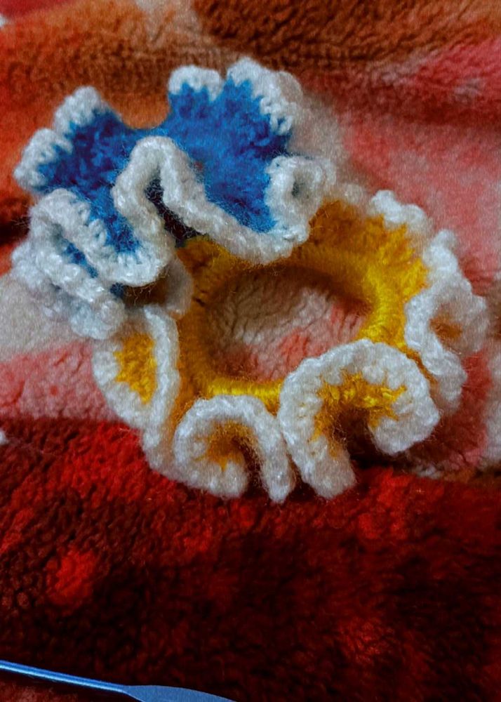 Handmade Cute Crochet Scrunchies
