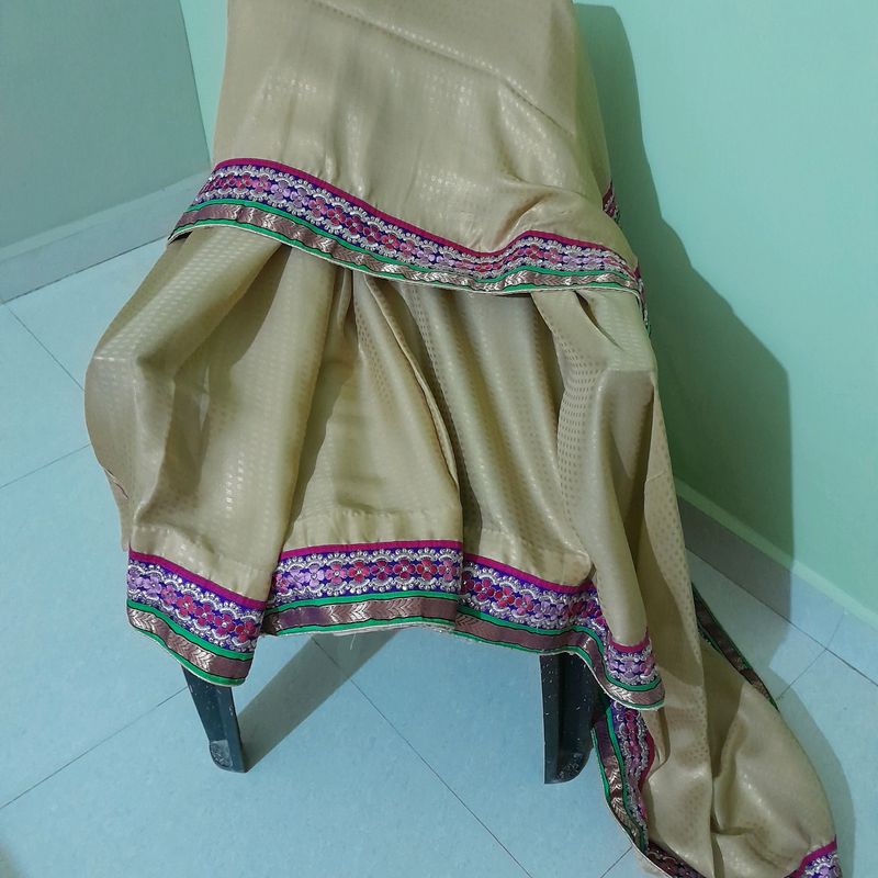 Golden Saree