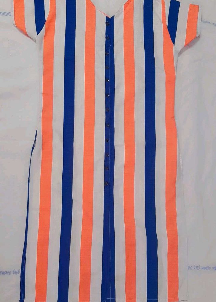 Striped Women&#39;s Kurta
