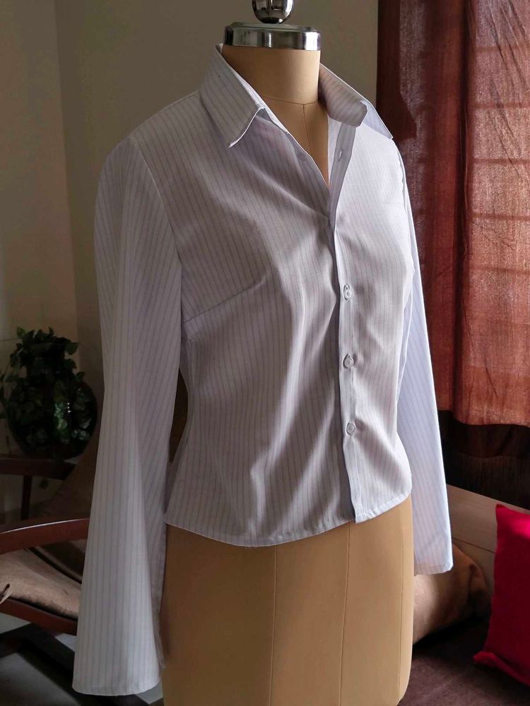 Y2k Fashion Fitted Shirt Stitched By Me