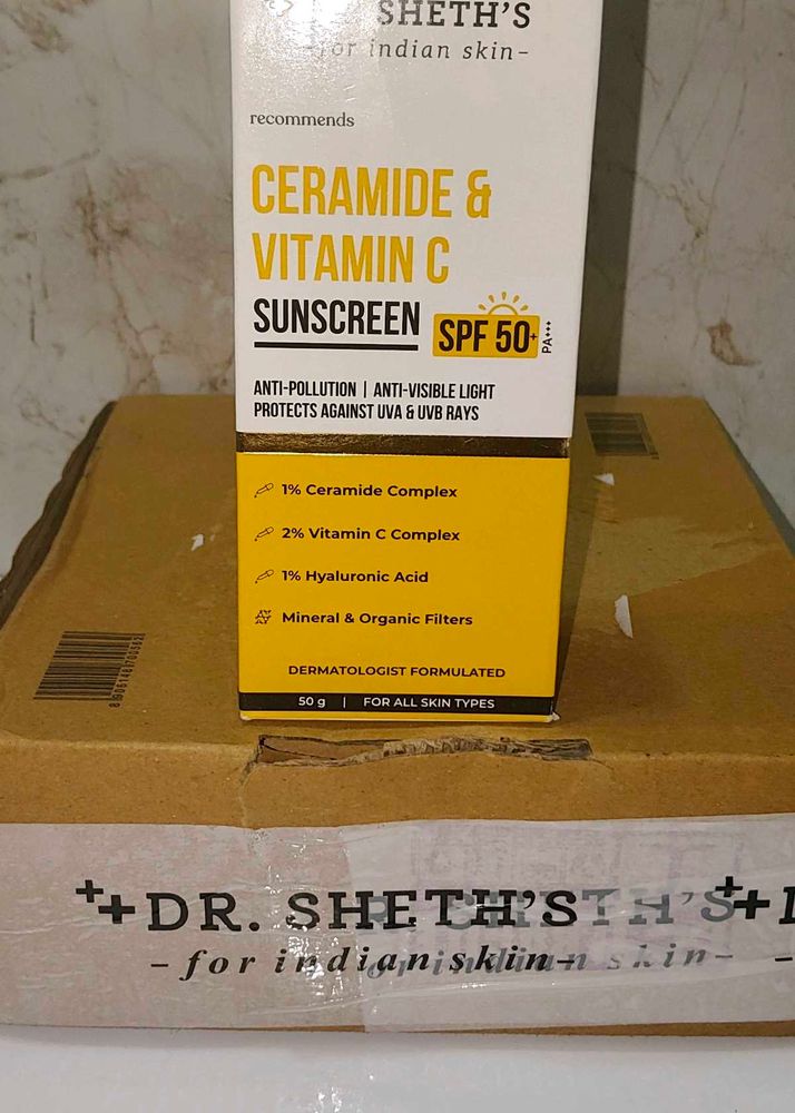 Dr. Sheth&#39;s Sunscreen SPF 50