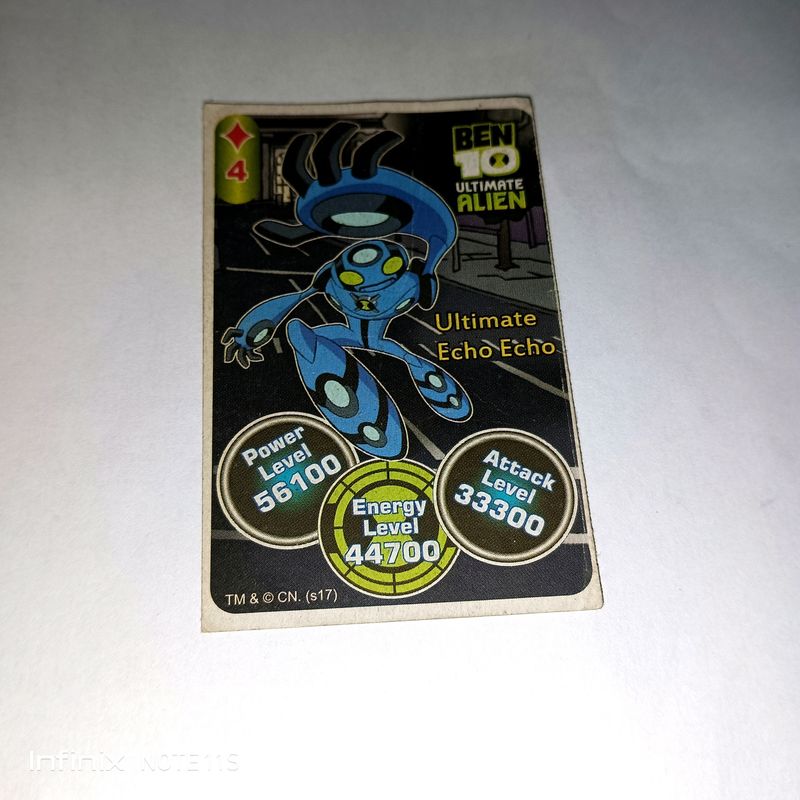 Rare Ben 10 Card