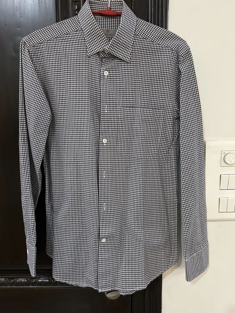 Patterned Dress Shirt
