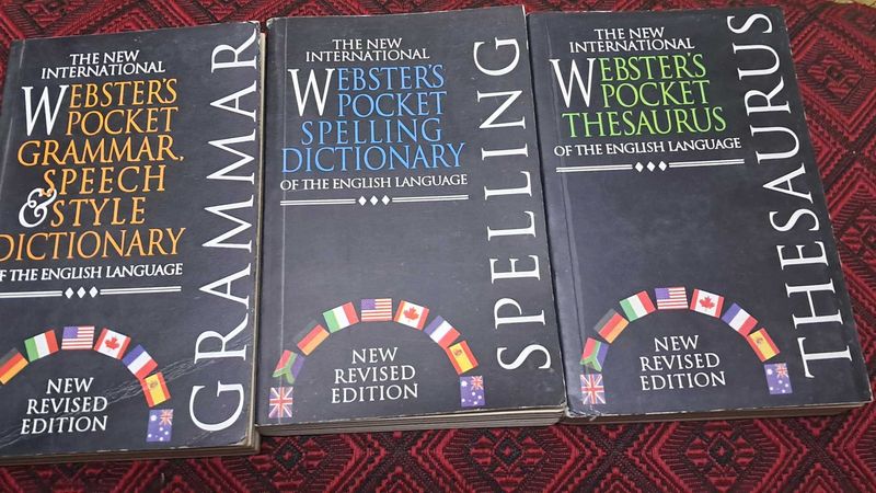 Webster&#39;s Pocket Dictionary Set Of 6