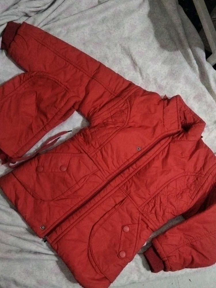 Red Padded Jacket