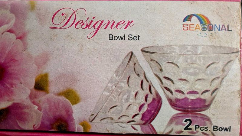 Designer Bowl Set (2 Pcs)