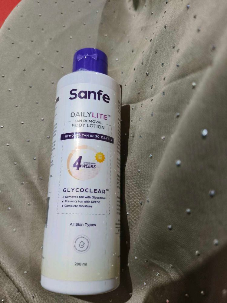Sanfe&#39;s Tan Removal Body Lotion
