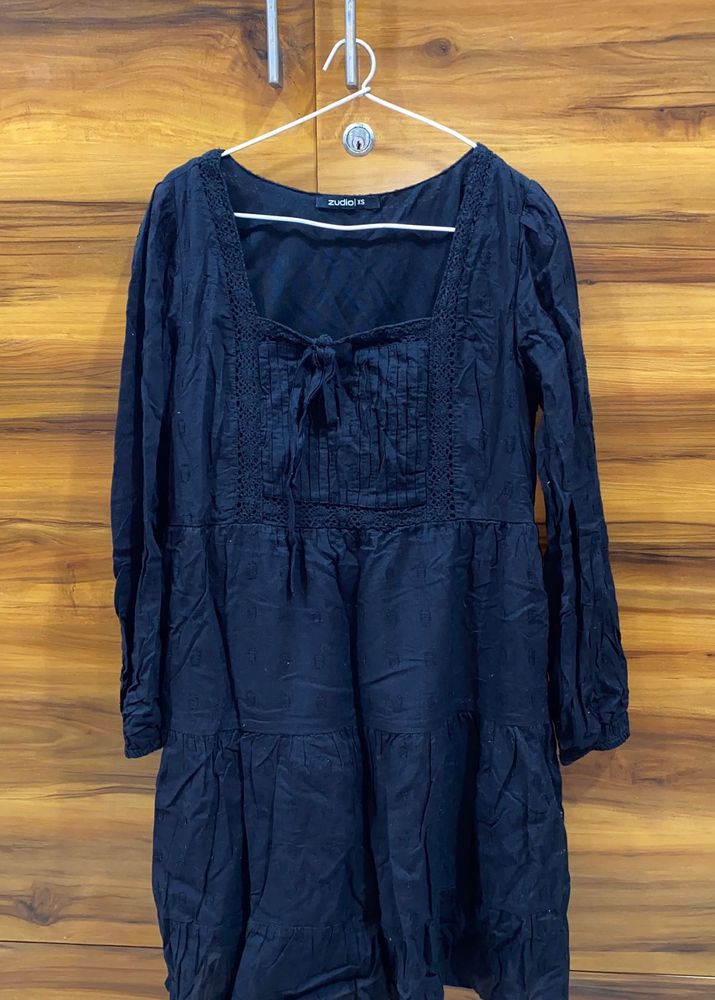 Zudio Black Dress