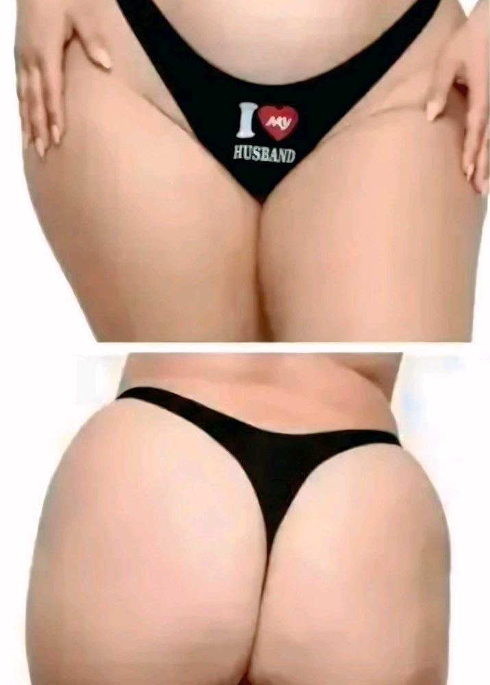 I Heart My Husband Thong