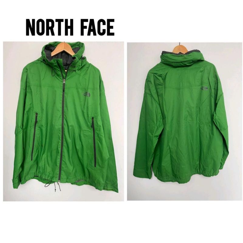North Face Green Windbreaker