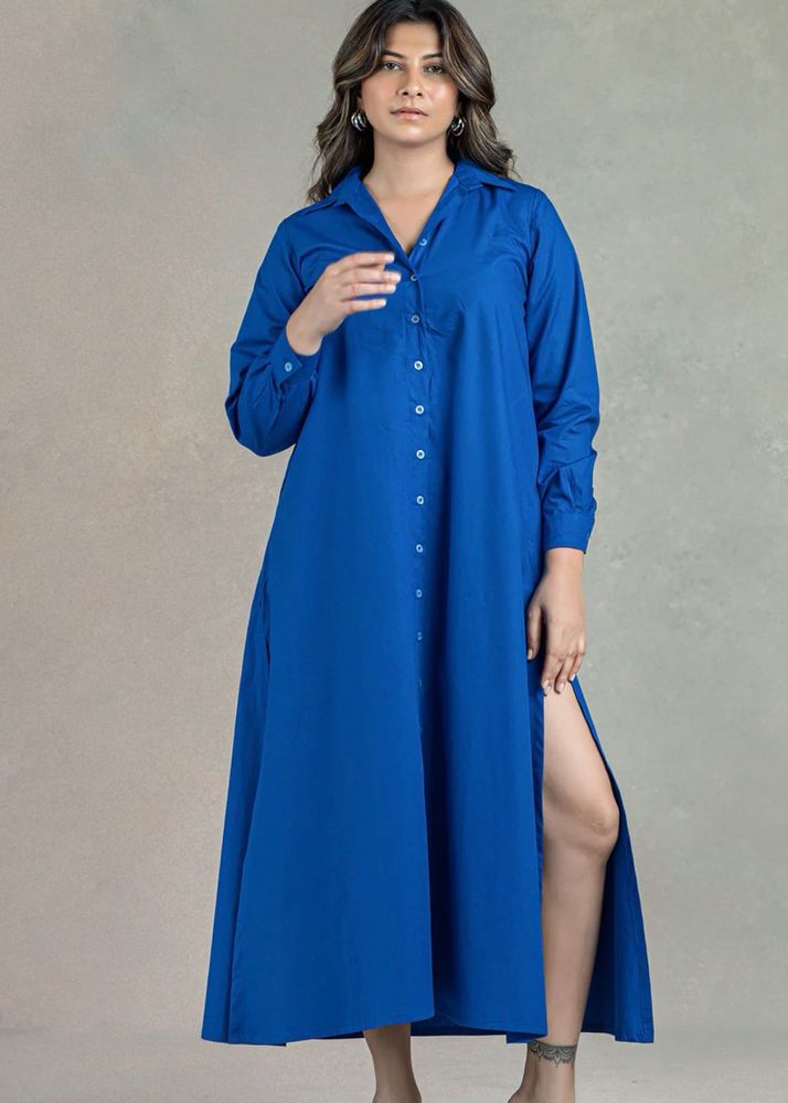 Blue long Kurta