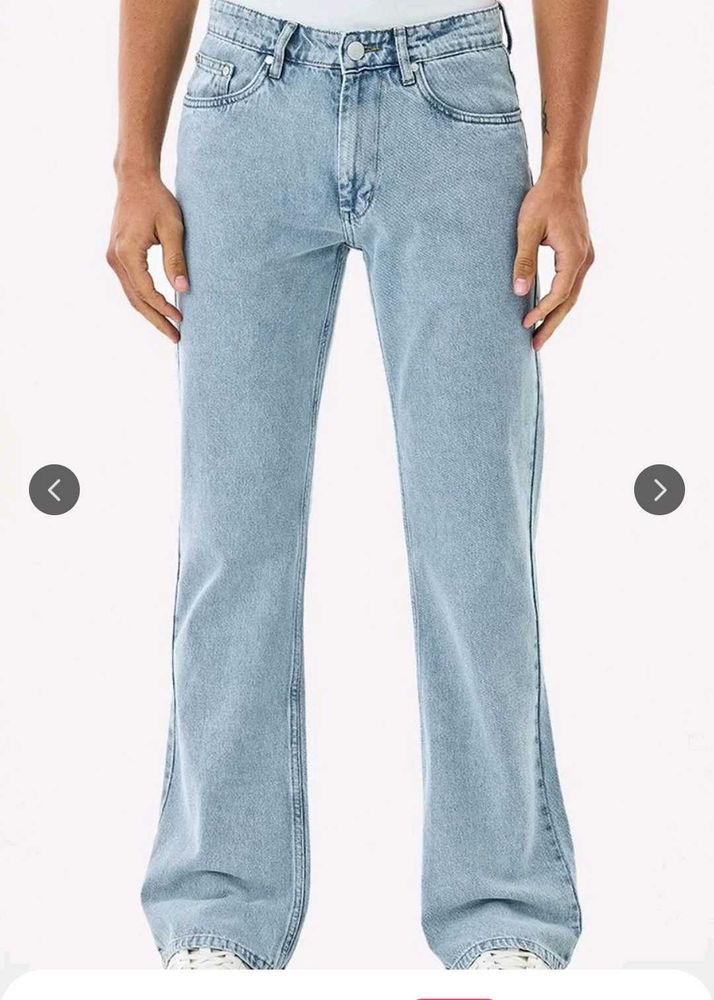 1000%authentic customised levis bootcut jeans