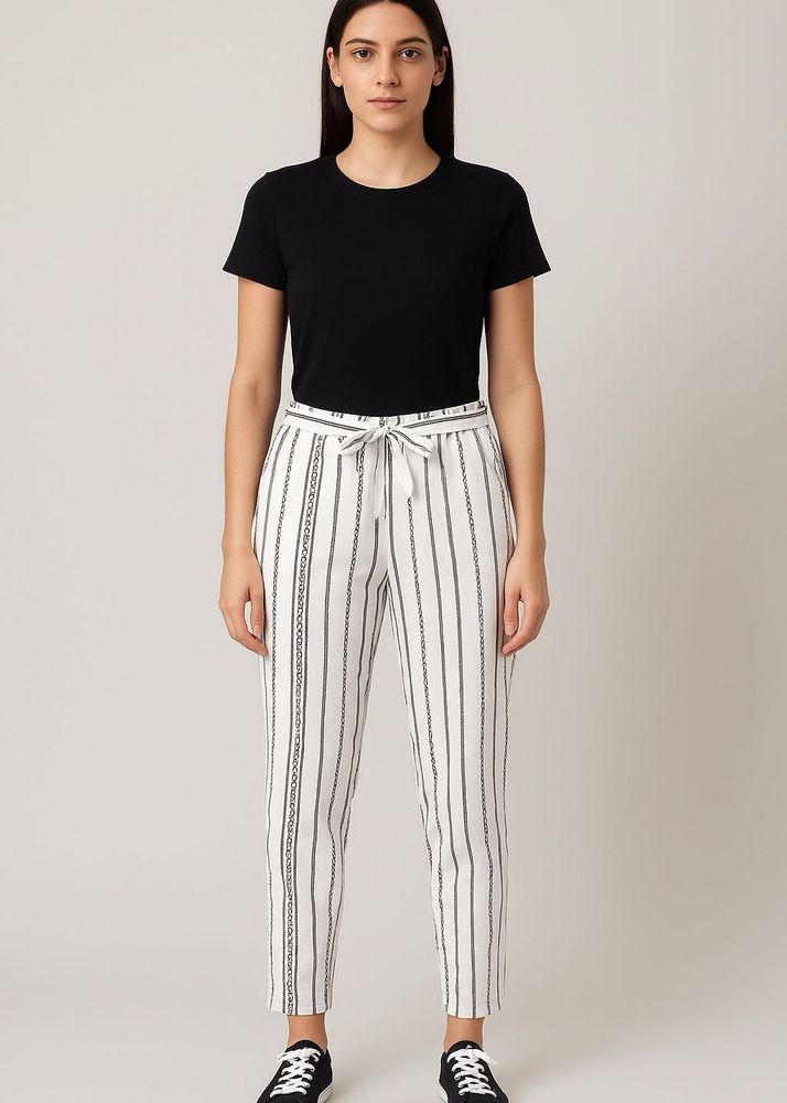 Striped Casual Pants