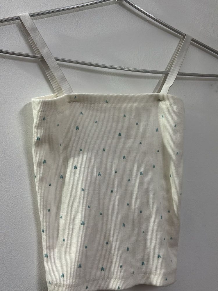 Cute Patterned korean Tank Top