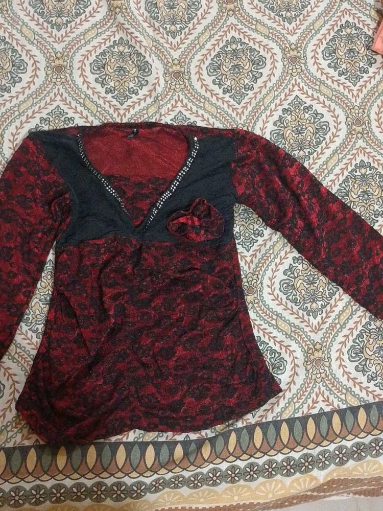 Western Branded Top👗