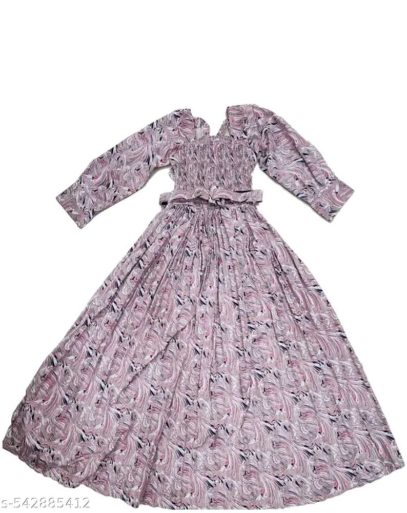 Paisley Print Dress