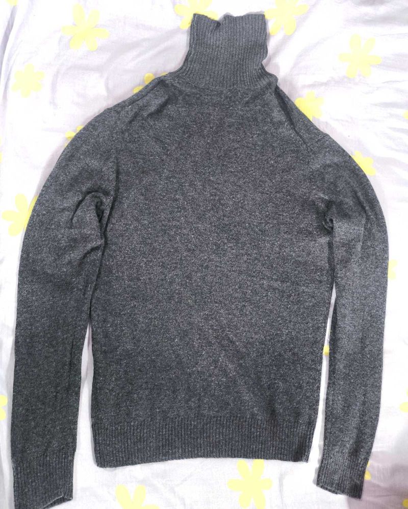 Grey Turtle Neck