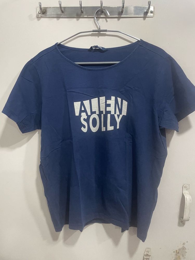 Allen Solly Blue T-Shirt