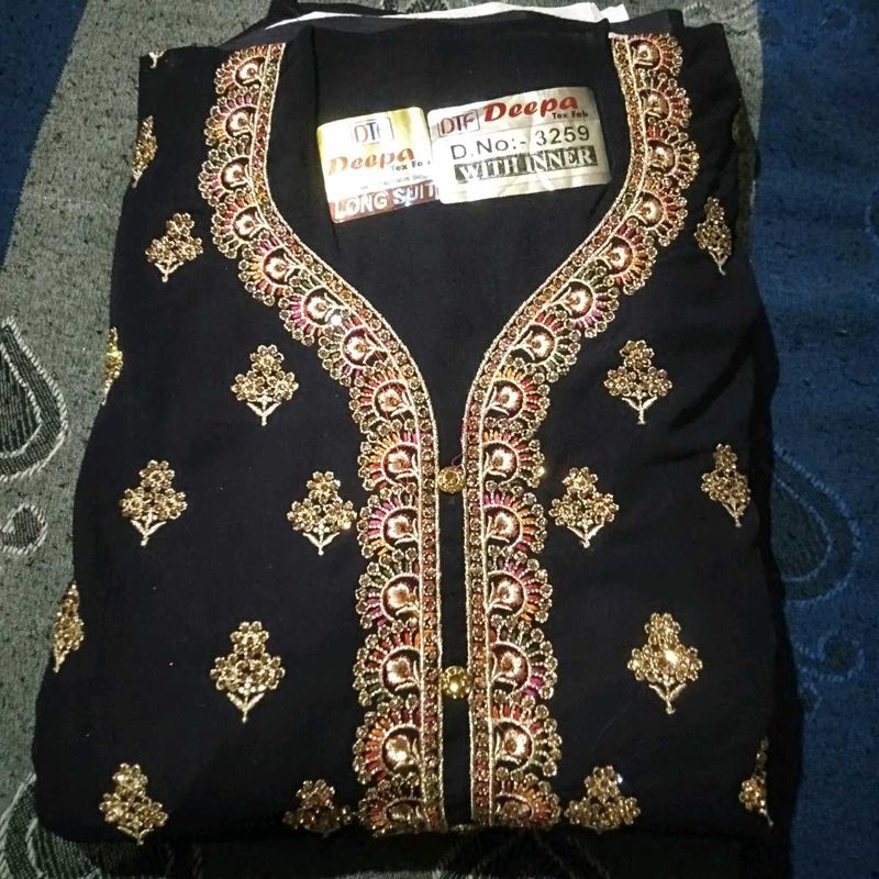 Heavy Georgette Dress Material (Any 1)