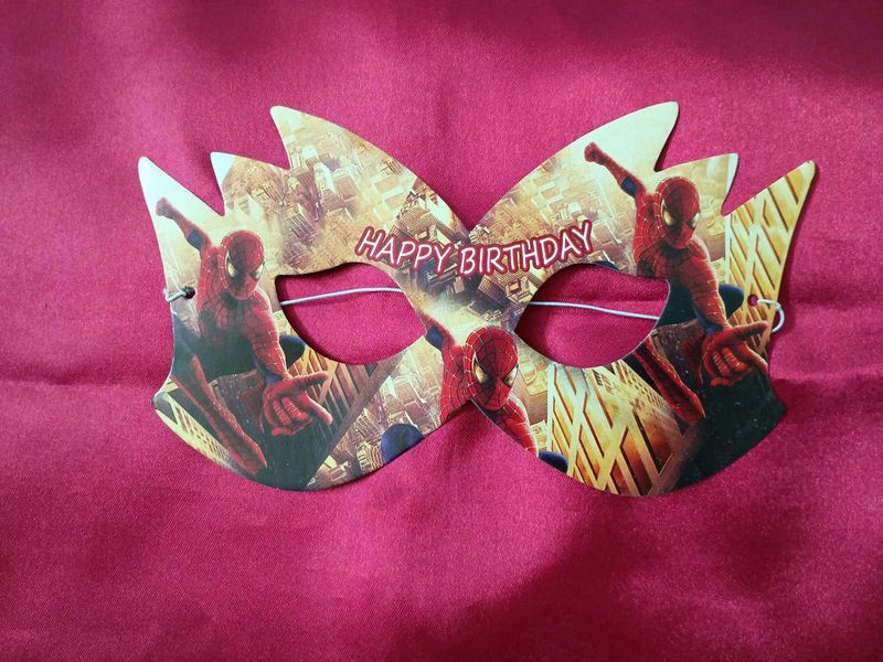 Spiderman Masks and Candles