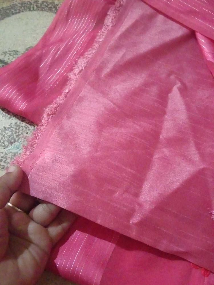 Light Pink Saree New