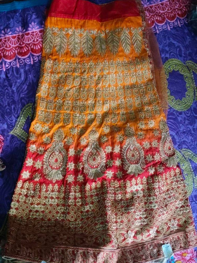 New Bridal Lehenga Saree