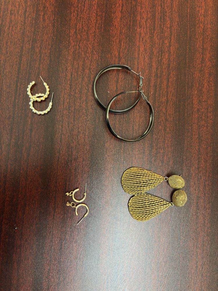 Earring Bundle: Hoops and Drops